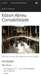 Mobile Screenshot of edsoncontabil.cnt.br